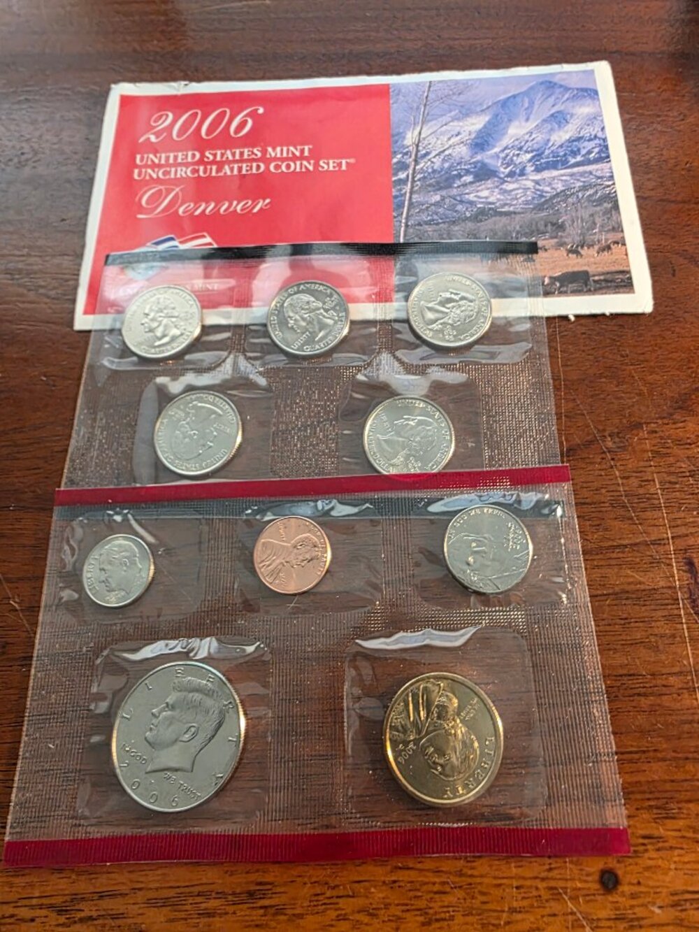 2006 DENVER UNITED STATES MINT UNCIRCULATED COIN SET